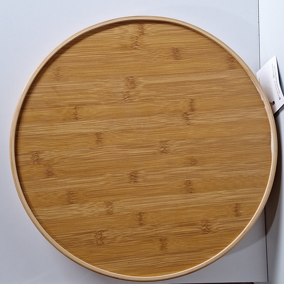 #ZZZ Beautiful bamboo resin nontoxic food safe serving tray - Picture 5 of 6